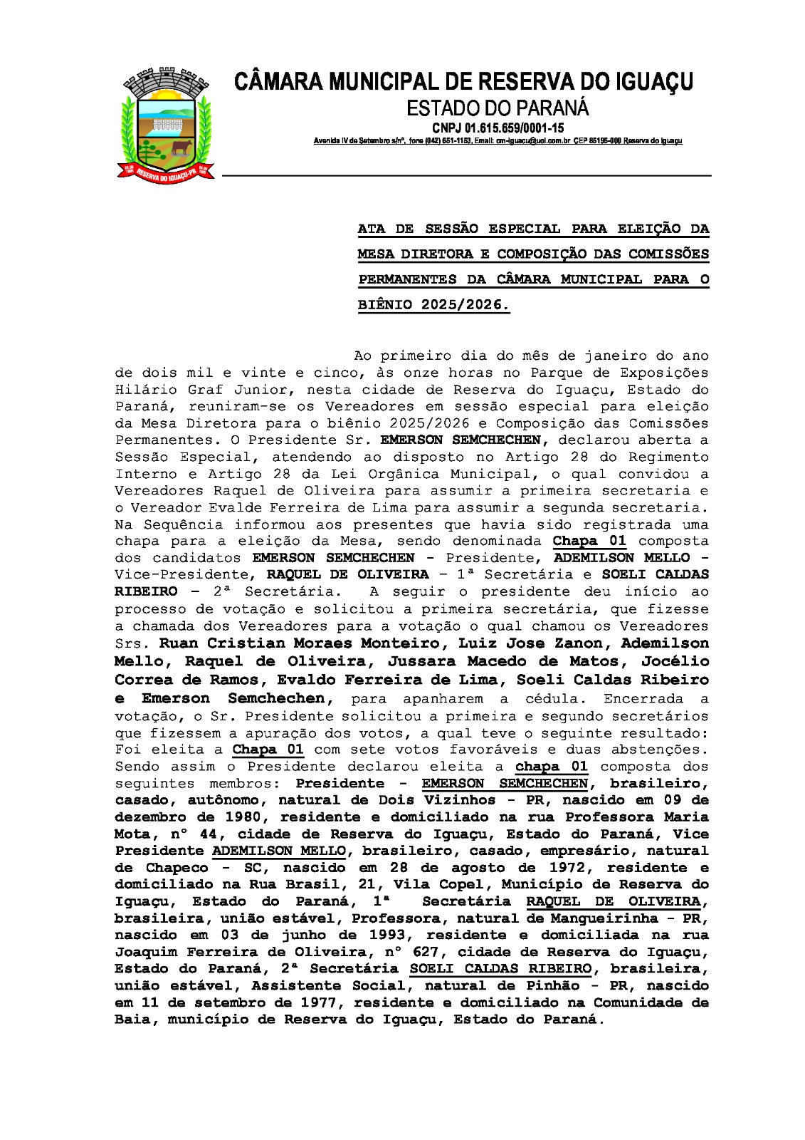 Comissões Permanentes