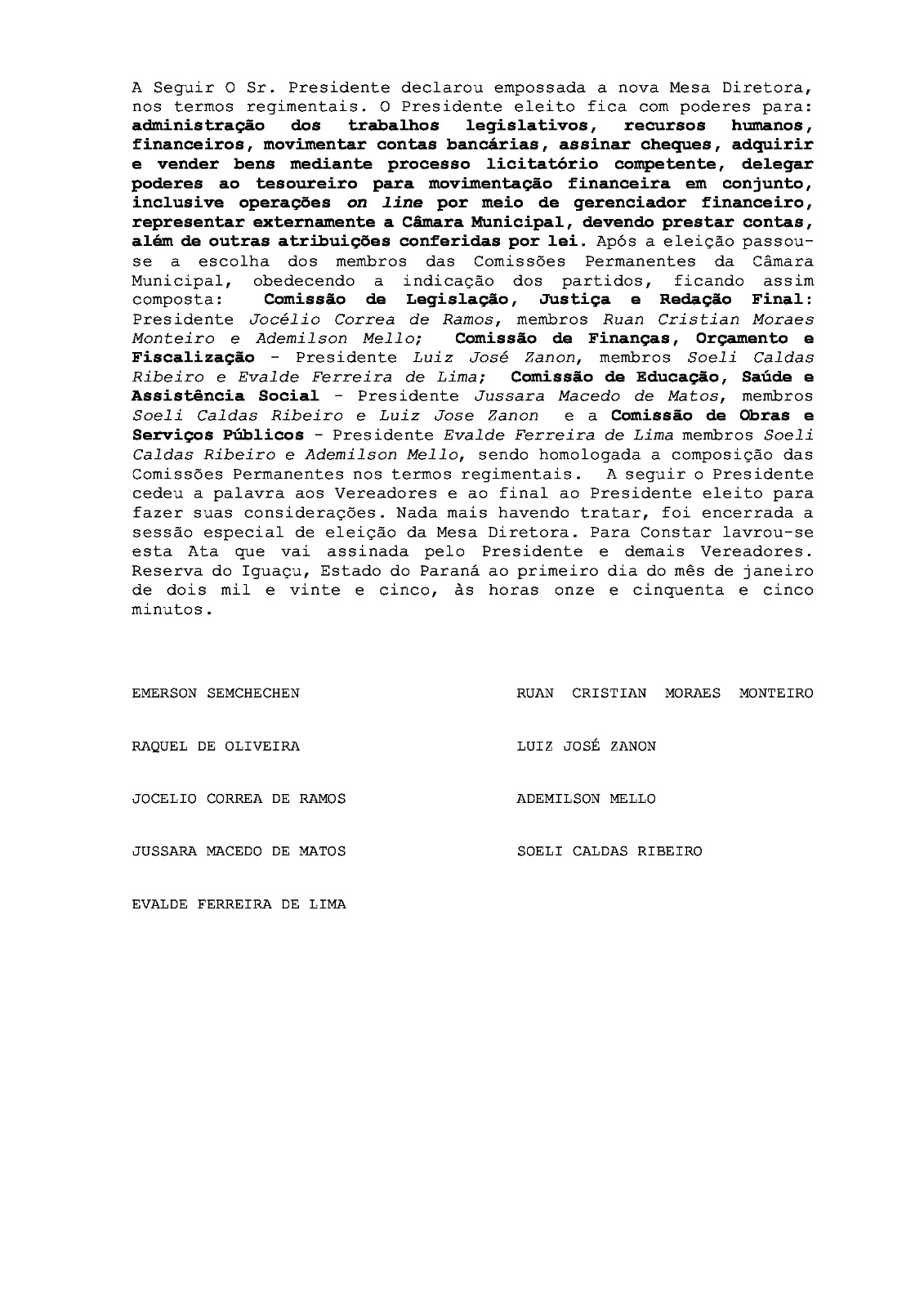 Comissões Permanentes